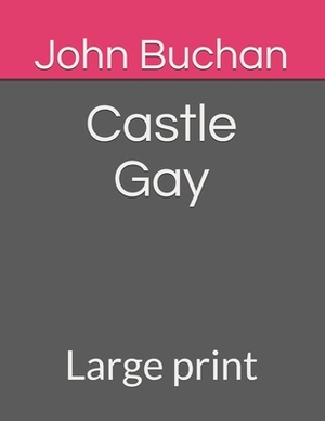 Castle Gay: Large print by John Buchan