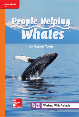 Reading Wonders Leveled Reader People Helping Whales: Approaching Unit 1 Week 4 Grade 2 by 