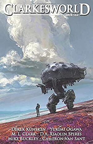 Clarkesworld Magazine, Issue 162, March 2020 by M.L. Clark, Neil Clarke, Derek Künsken, D.A. Xiaolin Spires, Cameron Van Sant, Yukimi Ogawa, Mike Buckley