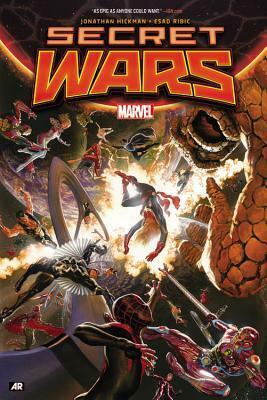 Secret Wars by Gerardo Sandoval, Jim Shooter, Steve Epting, Mike Zeck, Brian Michael Bendis, Ryan Stegman, Ive Svorcina, Chris Eliopoulos, Alex Ross, Paul Renaud, Jonathan Hickman, Hajime Isayama, Sara Pichelli, Clayton Cowles, Esad Ribić, Dale Keown