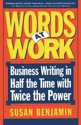 Words at Work by Susan Benjamin