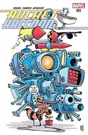 Rocket Raccoon #11 by Jake Parker, Skottie Young