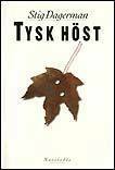 Tysk höst by Stig Dagerman