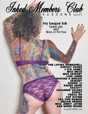 Inked Members Club Magazine: Issue # 1 Ivy League Ink Cover Model by Michael Enoches