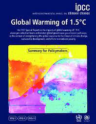 Global Warming of 1.5 °C by IPCC