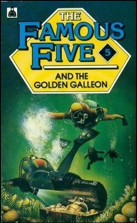 The Famous Five and the Golden Galleon by Enid Blyton, Claude Voilier