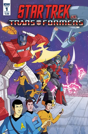 Star Trek vs. Transformers #1 by John Barber, Mike Johnson