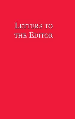 Letters to the Editor by John Winthrop