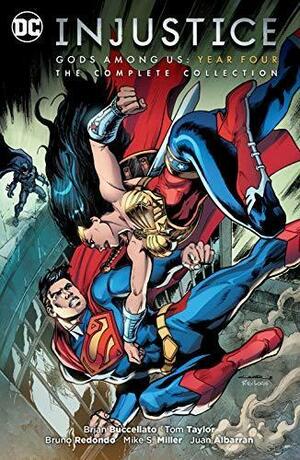 Injustice: Gods Among Us Year Four - The Complete Collection by Brian Buccellato, Bruno Redondo, Tom Taylor