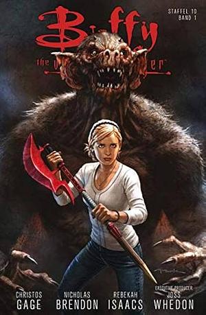 Buffy the Vampire Slayer, Staffel 10, Band 1 - Neue Regeln: Bd. 1: Neue Regeln by Nicholas Brendon, Steve Morris, Dan Jackson, Karl Moline, Andy Owens, Joss Whedon, Megan Levens, Cliff Richards, Christos Gage, Richard Corben, Rebekah Isaacs