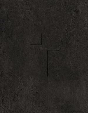 The Jesus Bible, ESV Edition, Leathersoft, Black by The Zondervan Corporation