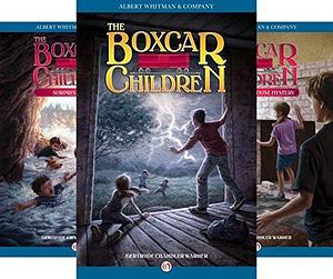 The Boxcar Children Books 1-4 by Gertrude Chandler Warner, Mary Gehr