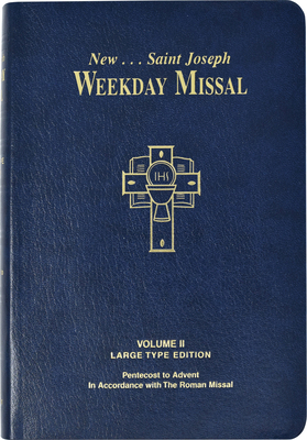 St. Joseph Weekday Missal Large Type Volume II by Catholic Book Publishing & Icel