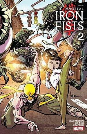 Immortal Iron Fists #2 by Kaare Andrews