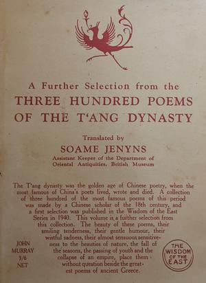 A Further Selection from the Three Hundred Poems of the T'ang Dynasty by Chang Ch'iao, Ch'ang Chien