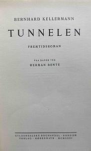 Tunnelen by Bernhard Kellermann