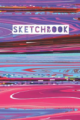 Sketchbook: Abstract Glitch Distortion Pastel Art Design by Frasier Cheng-Binns