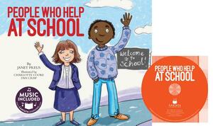 People Who Help at School [With CD (Audio)] by Janet Preus