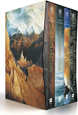 The History of Middle-earth (Boxed Set 1): The Silmarillion, Unfinished Tales, The Book of Lost Tales, Part One & Part Two (The History of Middle-earth) by J.R.R. Tolkien, Christopher Tolkien