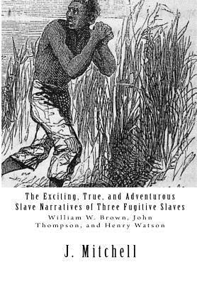 The Exciting, True, and Adventurous Slave Narratives of Three Fugitive Slaves: William W. Brown, John Thompson, and Henry Watson by William W. Brown, Henry Watson, John Thompson