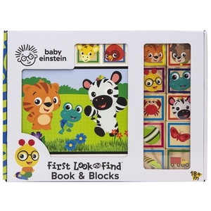 Baby Einstein: First Look and Find Book & Blocks by Emily Skwish