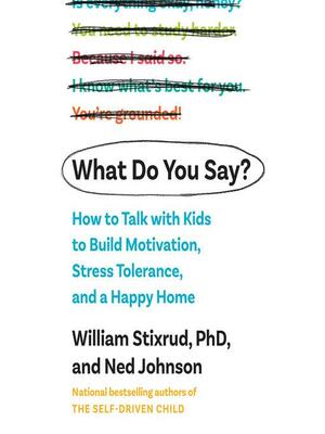 What Do You Say? by Bill Stixrud, Edward Suffern Johnson, Ned Johnson