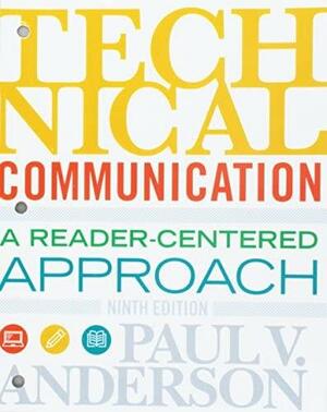 Technical Communication with MindTap English 1-Term Access Code by Paul V. Anderson