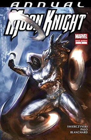 Moon Knight Annual #1 by Various, Gabriele Dell'Otto, Tomm Coker, Mico Suayan, Mark Texeira, Crimelab Studios, Charlie Huston, Jefte Paolo, Duane Swierczynski, Mike Deodato Jr., Joe Caramagna, Jefte Palo, Victor Olazaba, Mike Benson, Danny Miki, Dan Brown, David Finch, Don Cameron, Allen Martinez