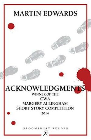 Acknowledgments by Martin Edwards