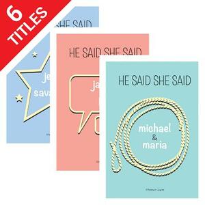 He Said, She Said (Set) by Shannon Layne