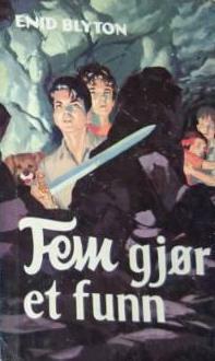 Fem gjør et funn by Eugenie Winther, Enid Blyton