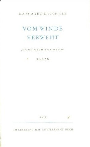 Vom Winde verweht by Margaret Mitchell