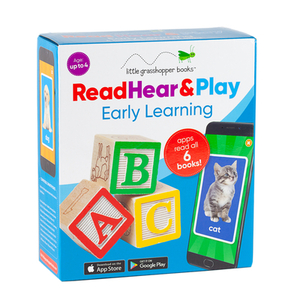 Read Hear & Play: Early Learning (6 First Word Books & Downloadable Apps!) by Little Grasshopper Books