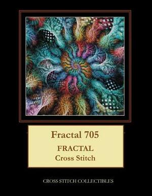 Fractal 705: Fractal Cross Stitch Pattern by Kathleen George, Cross Stitch Collectibles
