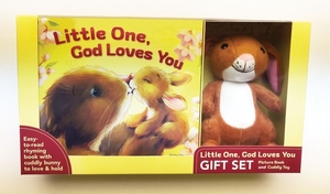 Little One, God Loves You Gift Set [With Plush] by Amy Warren Hilliker