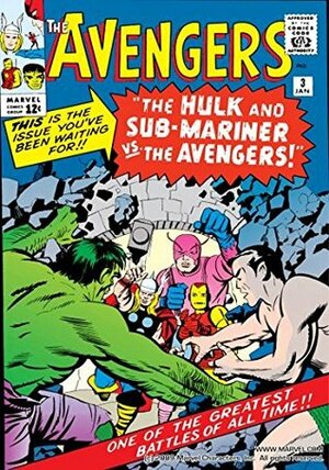 Avengers (1963) #3 by Jack Kirby, Art Simek, Paul Reinman, Sam Rosen, Stan Lee