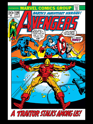 Avengers (1963-1996) #106 by Steve Englehart