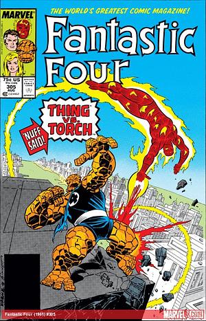 Fantastic Four (1961-1998) #305 by Steve Englehart