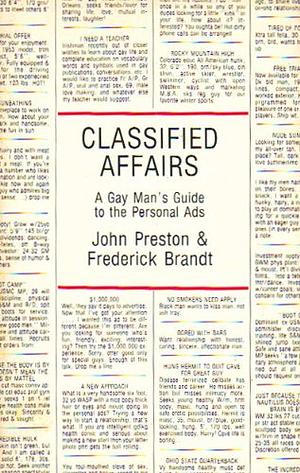 Classified Affairs by John Preston, Frederick Brandt