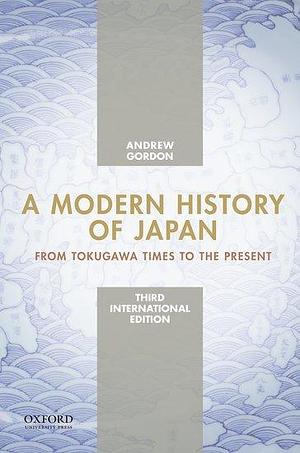 A Modern History of Japan by W. G. Beasley, W. G. Beasley