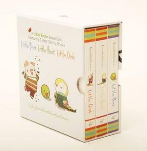 A Little Books Boxed Set Featuring Little PeaLittle HootLittle Oink: by Amy Krouse Rosenthal, Jen Corace