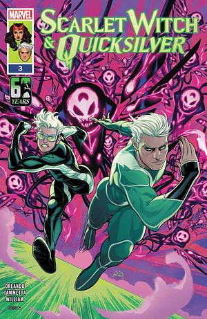 Scarlet Witch & Quicksilver #3 by Steve Orlando, Lorenzo Tammetta