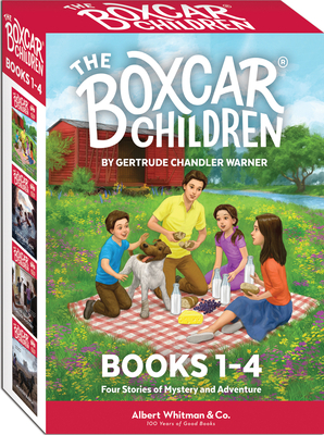 The Boxcar Children Mysteries Boxed Set #1-4 by Gertrude Chandler Warner