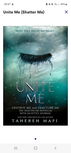 Unite Me by Tahereh Mafi