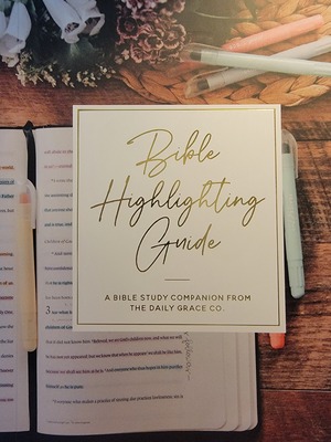 Bible Highlighting Guide, A Bible Study Companion From the Daily Co by Stefanie Boyles