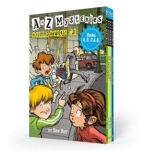 A to Z Mysteries Boxed Set Collection #1 (Books A, B, C, & D) by Ron Roy