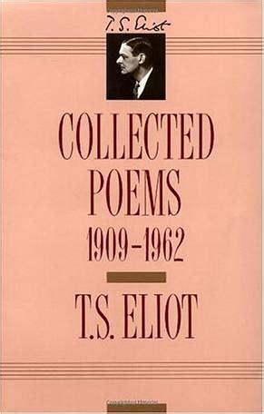 Collected Poems, 1909-1962 by T.S. Eliot