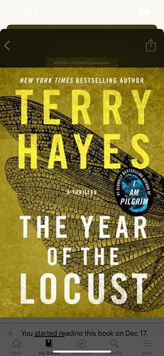 The Year of the Locust: A Thriller by Terry Hayes