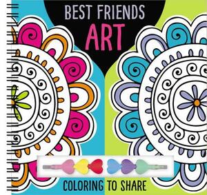 Art Books Best Friends Art [With Pens/Pencils] by Make Believe Ideas Ltd