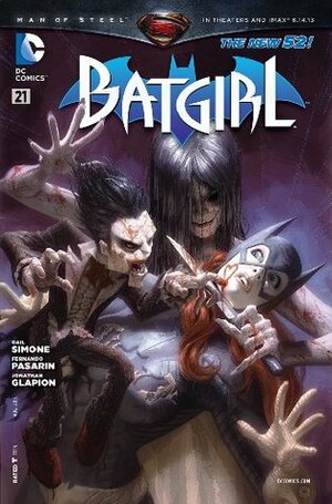 Batgirl #21 by Gail Simone, Jonathan Glapion, Fernando Pasarín